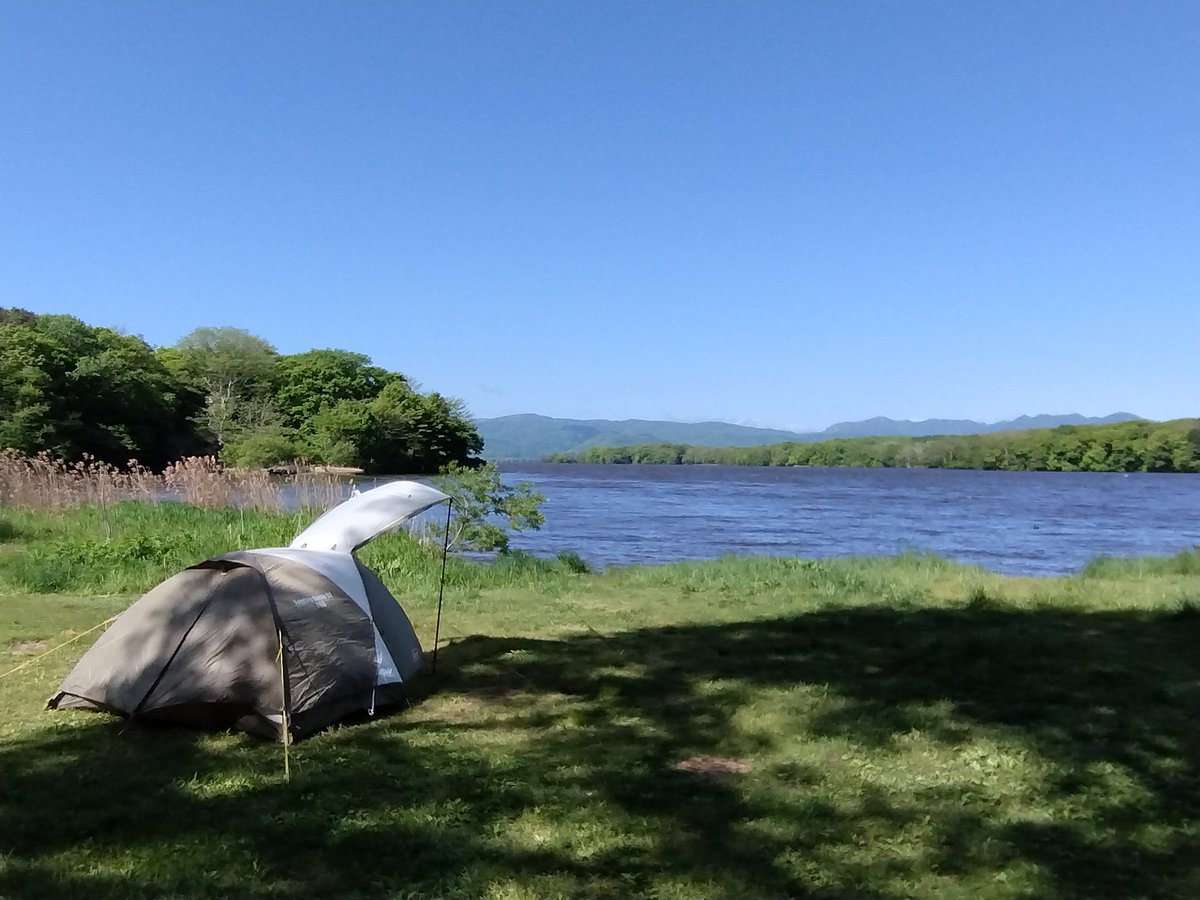 AiEikei's tweet photo. かなりお久しぶりなキャンプは北海道。
北海道すごい。キャンプ天国。でも完ソロは���リ。熊が怖い。 https://t.co/6wnvalT5ln