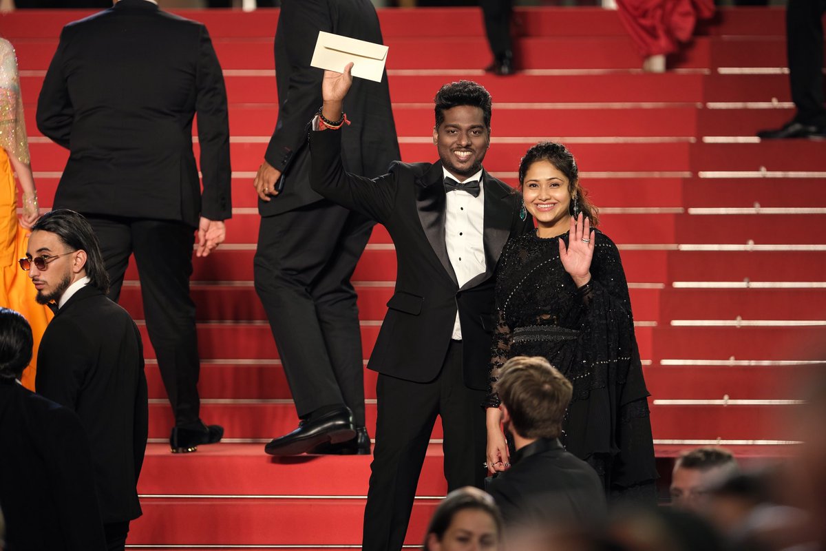 As cameras flashed amidst the glitz & glam, Director @Atlee_dir & @priyaatlee graced the red carpet at the prestigious Cannes Film Festival on May 21st 🖤

#TheRouteTalent #CannesFilmFestival #Atlee