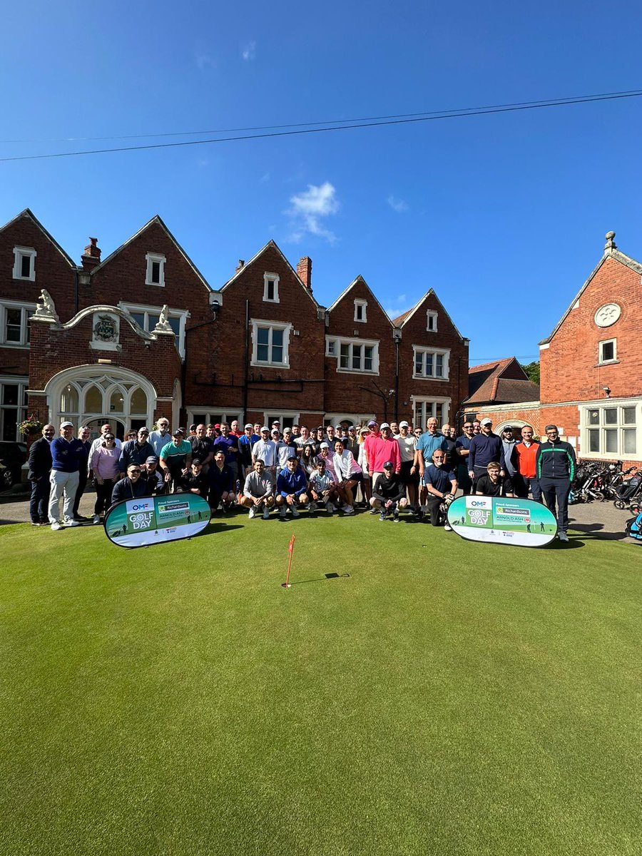 What a picture! Our Golf Day at <a href="/FinchleyGC/">Finchley Golf Club</a> is well underway. The ☀️ is out and we’re looking forward to some great golf and fundraising for <a href="/TeenageCancer/">Teenage Cancer Trust</a> to match 🙌🏼 go well everyone #HopeSwingsEternal