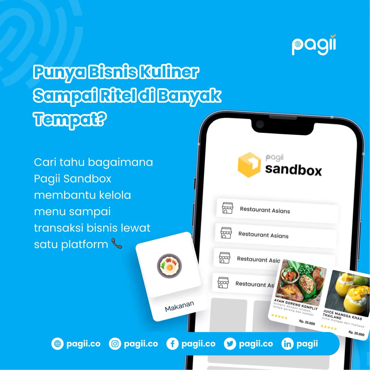 PagiiCo's tweet photo. Punya bisnis kecil tersebar di banyak tempat bukan berarti karyawannya tidak terpantau…⁣⁣
⁣⁣
---⁣⁣
#pagii⁣⁣
#umkm⁣⁣
#umkmindonesia⁣⁣
#bisniskuliner⁣⁣
#tipsbisnis https://t.co/dhklhM84Ho