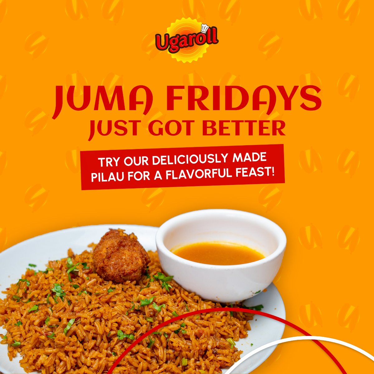 Happy Friday Juma to all our Muslim friends! May your day be filled with blessings and peace. #ugaroll #ugarolldelivery
