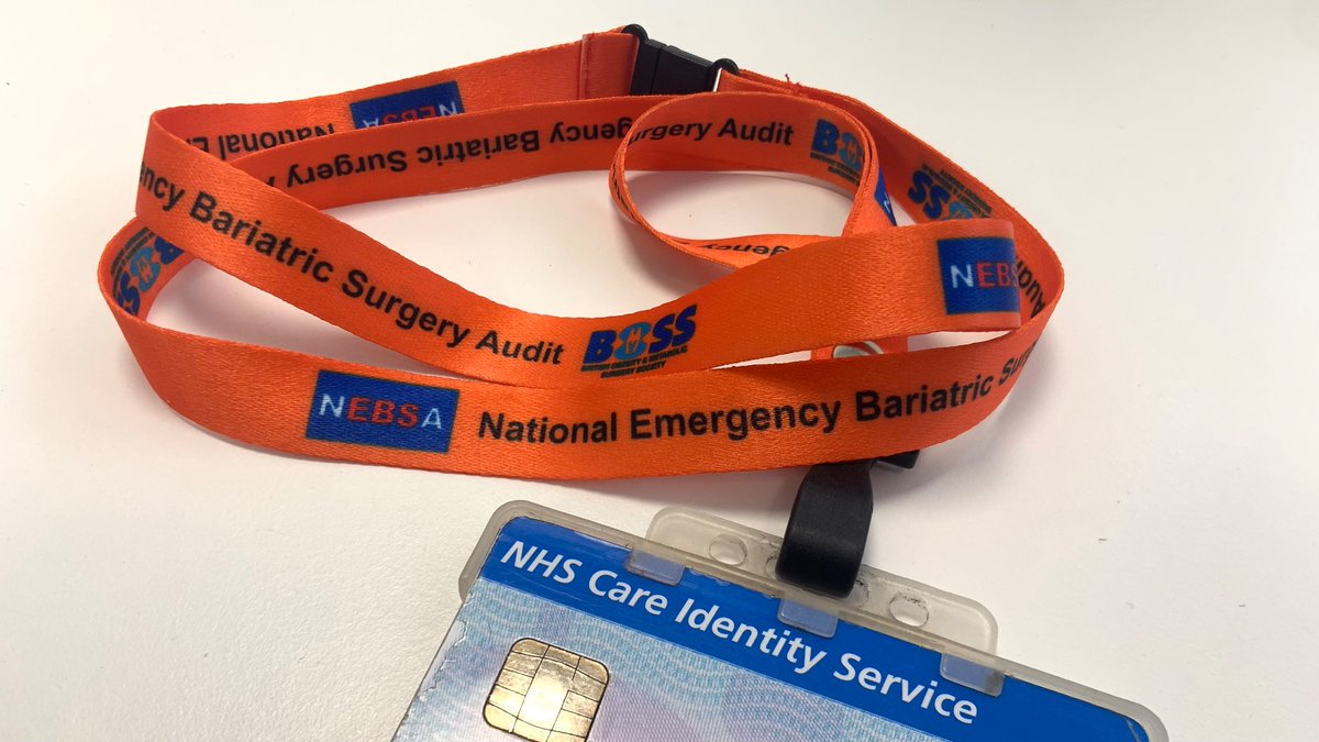 Our lanyards are here! Catch us at <a href="/bariatricBOMSS/">BOMSS</a> in June to get your own.