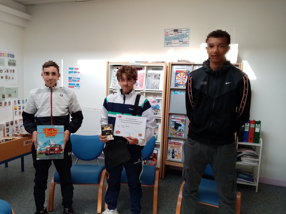 Prix bande dessinée 2023. La vidéo pour le livre Ze Jacky Touch remporte le prix.  Félicitations au lauréat qui remporte un bon d'achat et merci aux personnes qui ont voté.