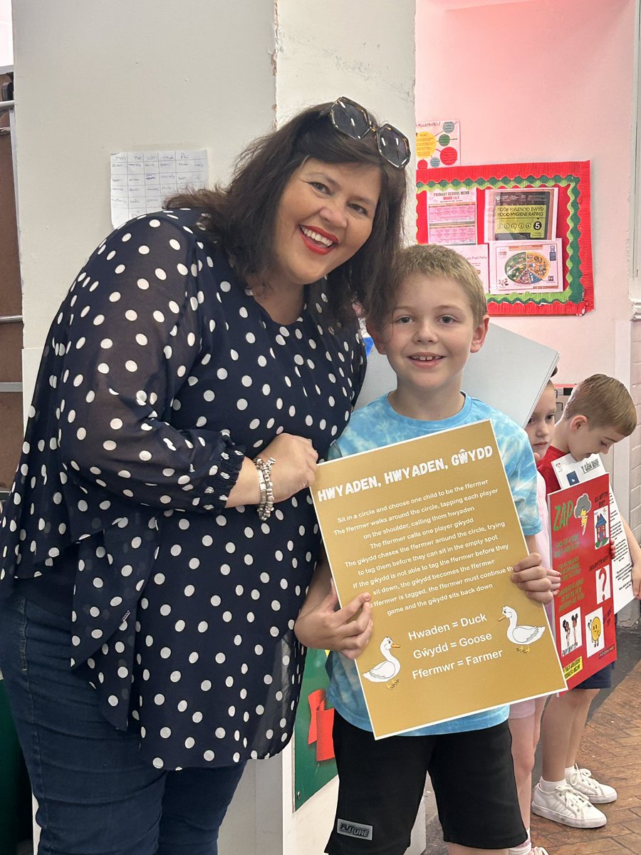 Mrs Scobie (Cwmlai PS) (@danielleeas) on Twitter photo Llongyfarchiadau i enillwyr gemau Cymraeg! 🏴
Congratulations to our winners of our Welsh games! It has been a long process but they have been printed and will placed in the playground to encourage welsh games on the yard! <a href="/CSC_Cymraeg/">🏴CSC Cymraeg CCD 🟦🟩⬜</a> <a href="/CSCSiarterIaith/">🏴CSC Siarter Iaith CCD 🟦🟩⬜</a> <a href="/cwmlai/">Cwmlai Primary</a> Llongyfarchiadau i enillwyr gemau Cymraeg! 🏴
Congratulations to our winners of our Welsh games! It has been a long process but they have been printed and will placed in the playground to encourage welsh games on the yard! <a href="/CSC_Cymraeg/">🏴CSC Cymraeg CCD 🟦🟩⬜</a> <a href="/CSCSiarterIaith/">🏴CSC Siarter Iaith CCD 🟦🟩⬜</a> <a href="/cwmlai/">Cwmlai Primary</a>