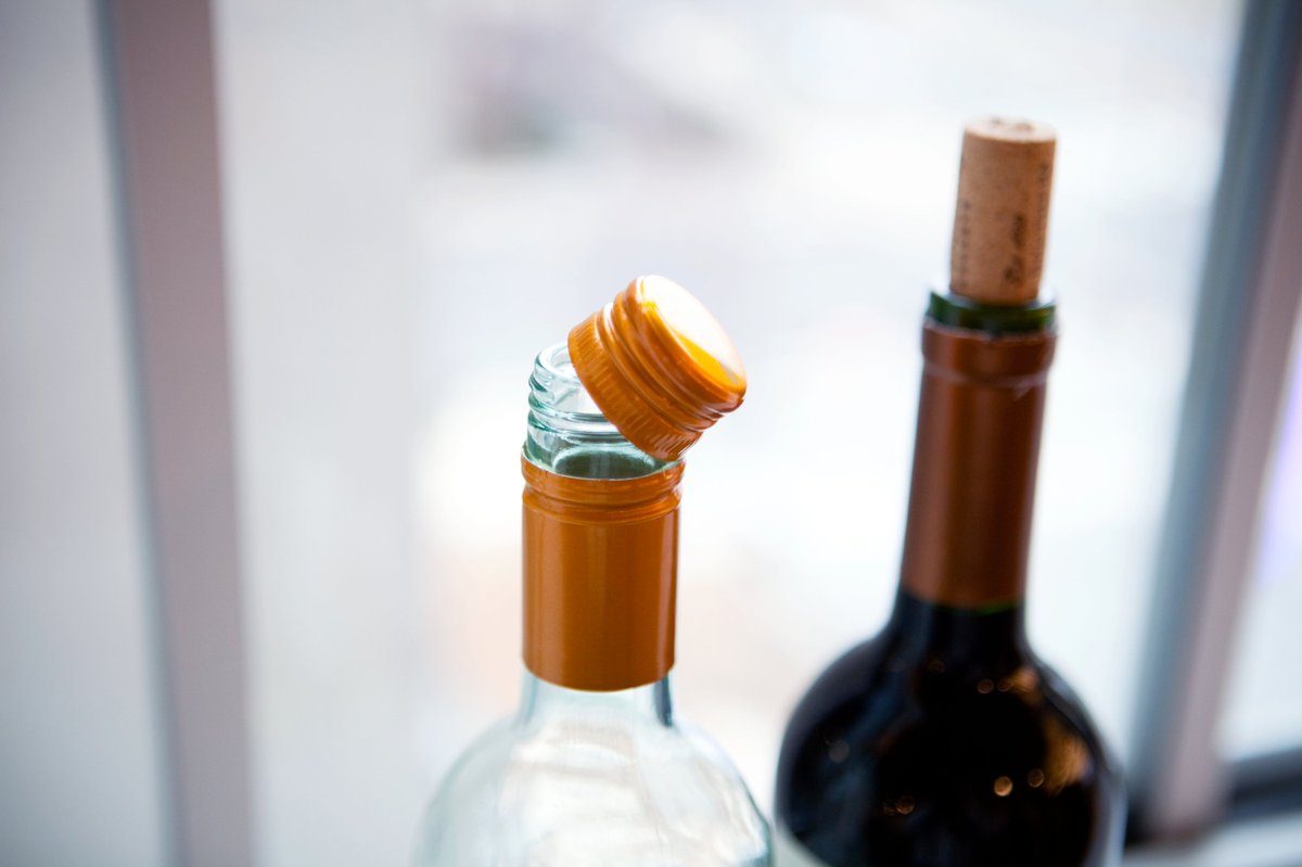 Islandwinestore's tweet photo. Did you know? Wines with screw caps are not necessarily of lower quality. In fact, they're preferred in certain regions for better preserving wine's freshness and flavor. 🍷

So, which one do you prefer?

#wine #winegrapes #winelovers #winelover #winemaking #winecorks #winetips https://t.co/f2aPymXoj9