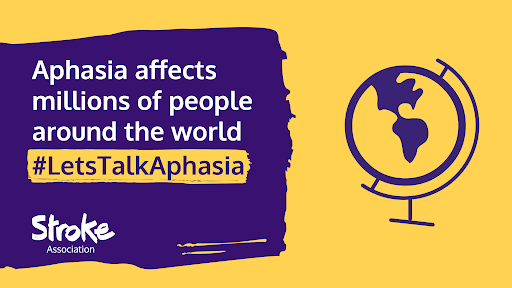 The theme for #StrokeAwarenessMonth in May 2023 is #LetsTalkAphasia and the aim is to raise awareness of aphasia. Aphasia is a complex language & communication disorder resulting from damage to the language centres of the brain @TheStrokeAssoc