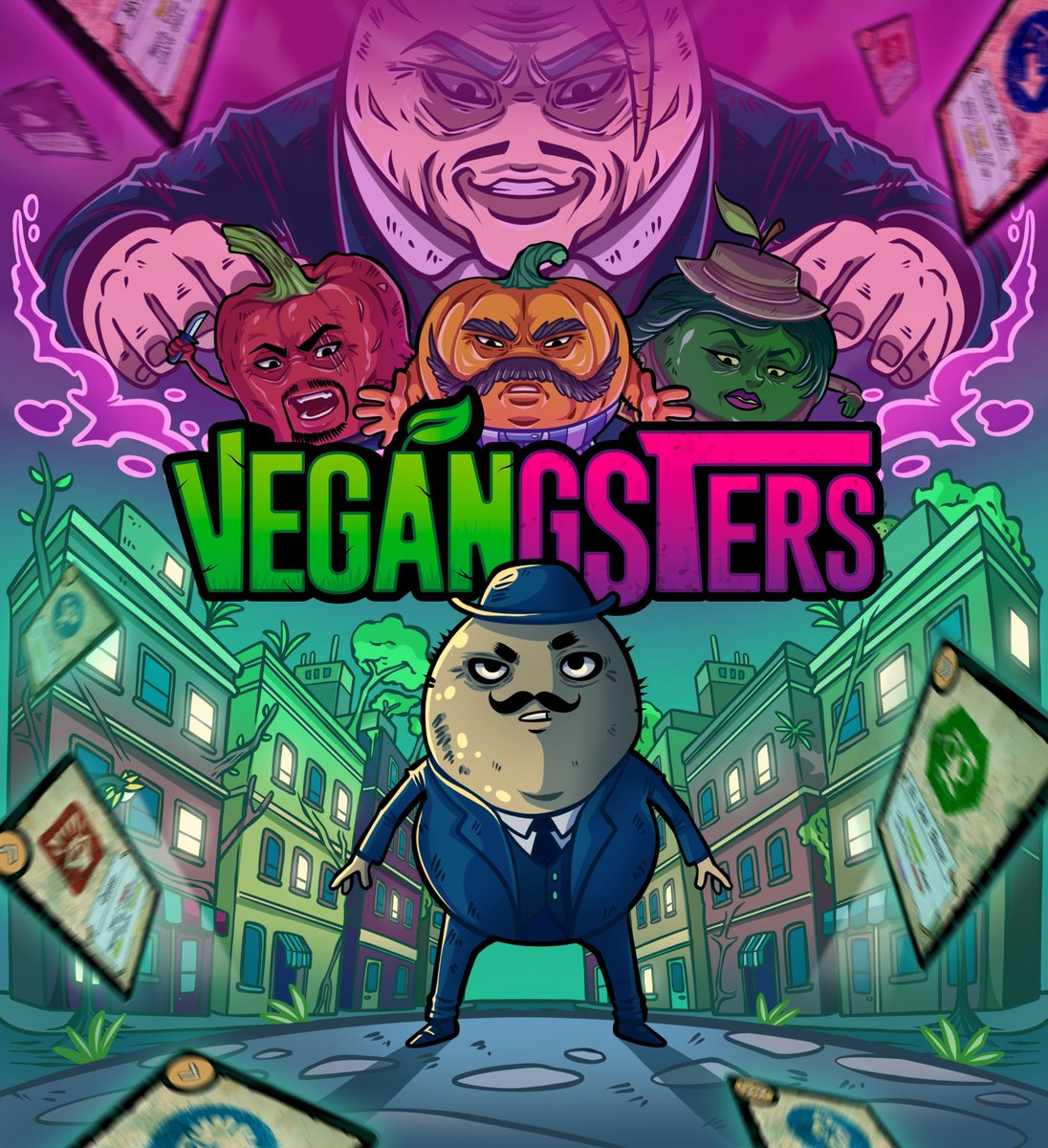 📢It's finally here! We just opened the Vegangsters Kickstarter Pre-campaign!

🎯Follow us here to support us: kickstarter.com/projects/vegan…

🕵Thank you so much!