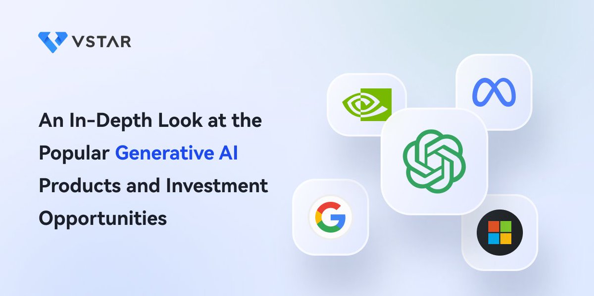 vstar_com's tweet photo. Check these five leading AI companies: Microsoft, Alphabet, NVIDIA, Meta, and Google. Pick the best way to invest them #ChatGPT #OpenAI #NVIDIA #CFD https://t.co/9y8AU99mwU https://t.co/7wFuy4mYf2