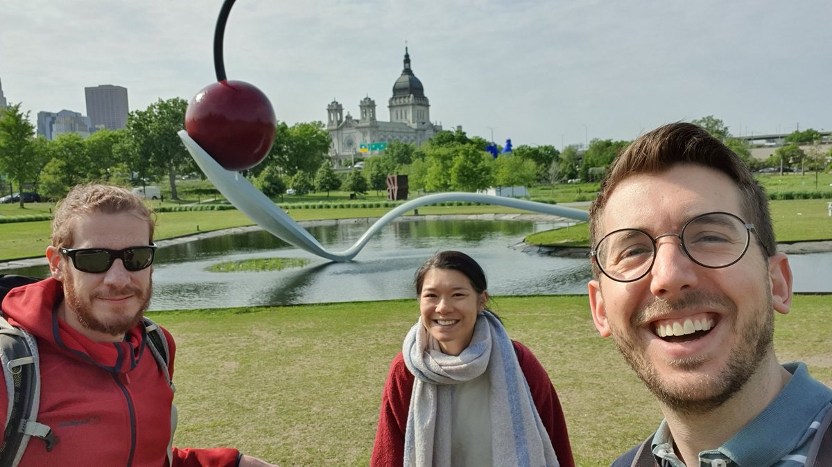 Michael Booth (@drmikebooth) on Twitter photo It was great to be in Minneapolis for SynCell2023 <a href="/buildacell/">Build-a-Cell</a>! Massive thanks to <a href="/KateAdamala/">Kate Adamala</a> for inviting me and organising.
Here's a pic of a mini-adventure with the amazing <a href="/DoraTang5/">Dora Tang</a> and <a href="/DiMicheleLAB1/">DiMicheleLAB</a> It was great to be in Minneapolis for SynCell2023 <a href="/buildacell/">Build-a-Cell</a>! Massive thanks to <a href="/KateAdamala/">Kate Adamala</a> for inviting me and organising.
Here's a pic of a mini-adventure with the amazing <a href="/DoraTang5/">Dora Tang</a> and <a href="/DiMicheleLAB1/">DiMicheleLAB</a>