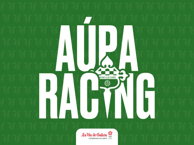 ¡Aúpa Racing! #AMalataChea #RacingCeltaB #XuntosSomosMellores #Believe #Ilusión #OpaRacing 💚💚