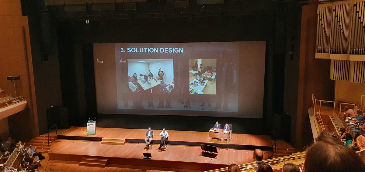 Multidisciplinary #Hackathon to design tech for children w disabilities - get a CEO, parents, teachers, therapists, engineers etc in a room together and innovation happens - you just need to attend to the catering 🤣 🍕☕️🍷#eacd2023