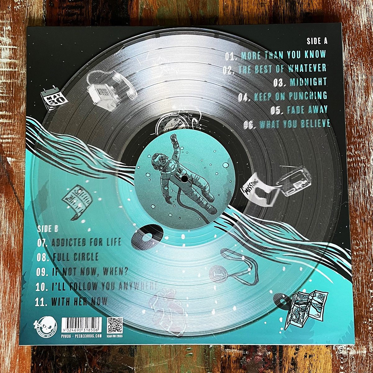 One week until our new album drops! Look at this fancy thing 😍 Pre-orders available via Pee Records: peerecords.com/pre-order/