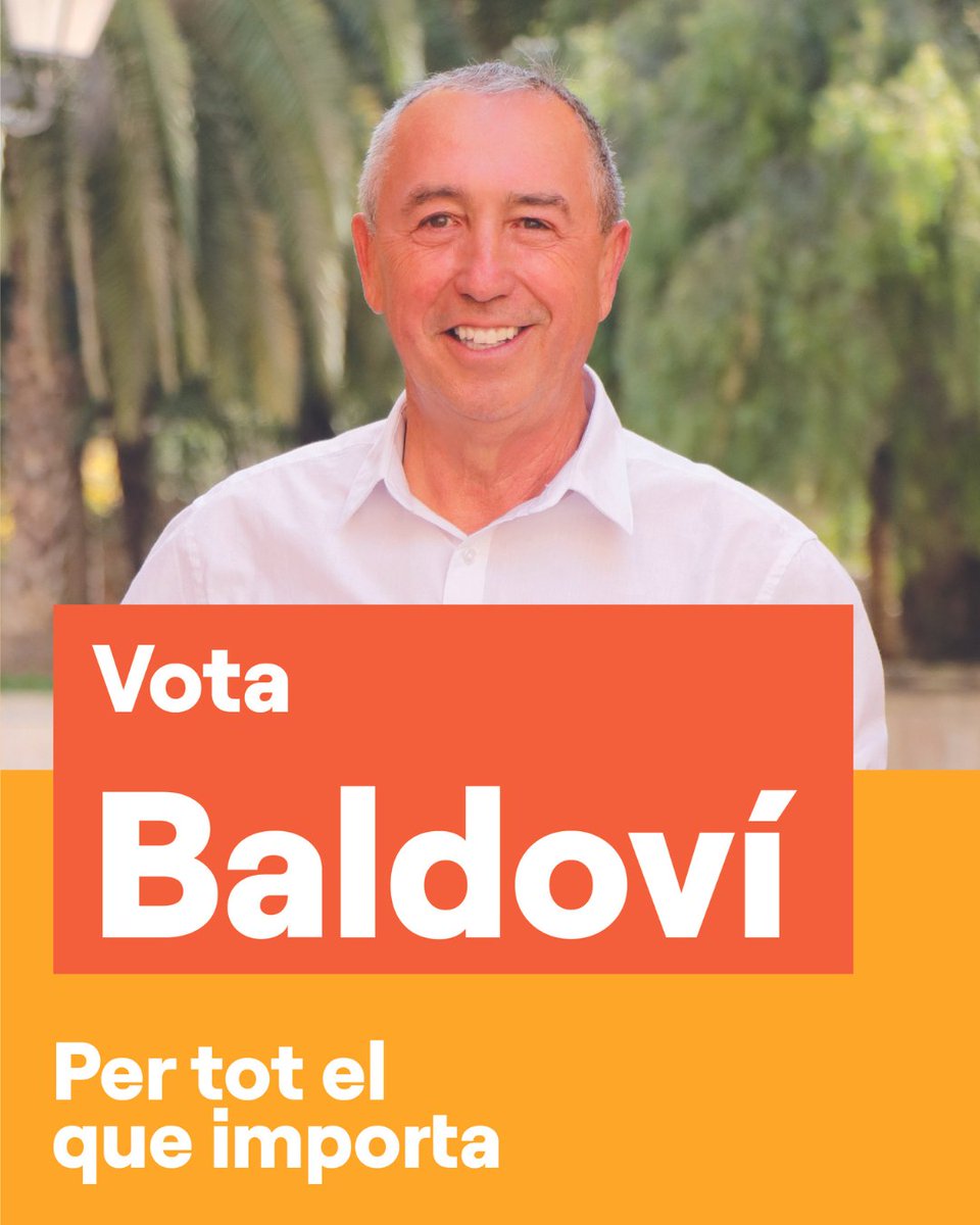 compromis's tweet image. La salut mental és un dret, no un privilegi.

🧡 Per tot el que importa. Vota @joanbaldovi.