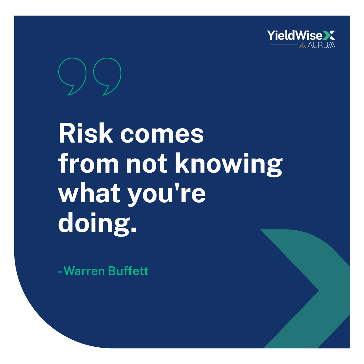 Ignorance breeds risk & your knowledge is the shield to protect you against risk.

#WiseX #PropTech #NeoRealty #CRE #InvestmentTips #Finance #RealEstate #InvestmentPlatform #GoodReturns #FinTech #FridayWisdom