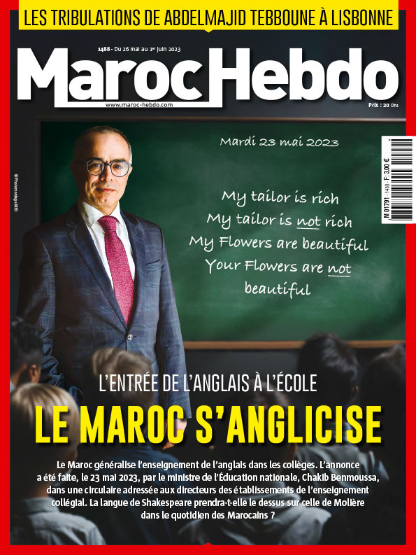 Cette semaine en kiosque dans le n° 1488 de Maroc Hebdo: 🇬🇧🏫Généralisation de l'anglais à l'école: le Maroc s'anglicise. 🇩🇿Les tribulations de Abdelmadjid Tebboune à Lisbonne. Le sommaire➡️bit.ly/42ZpmSZ