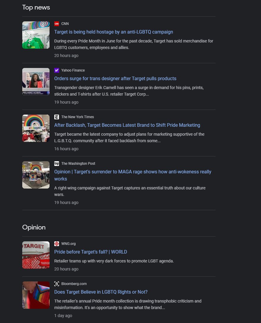 o_DARKSTAR_o's tweet image. #bangoogle search results for the word, Target.