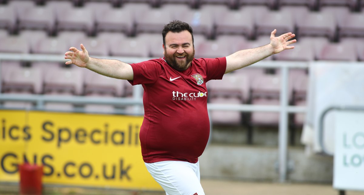 ntfc's tweet photo. 🤩 Today is a very special day at Sixfields as we stage our 21st annual disability festival. Good luck and have a great day to everyone taking part! 🙌 

#ShoeArmy 👞 https://t.co/AQWuJDnKDI