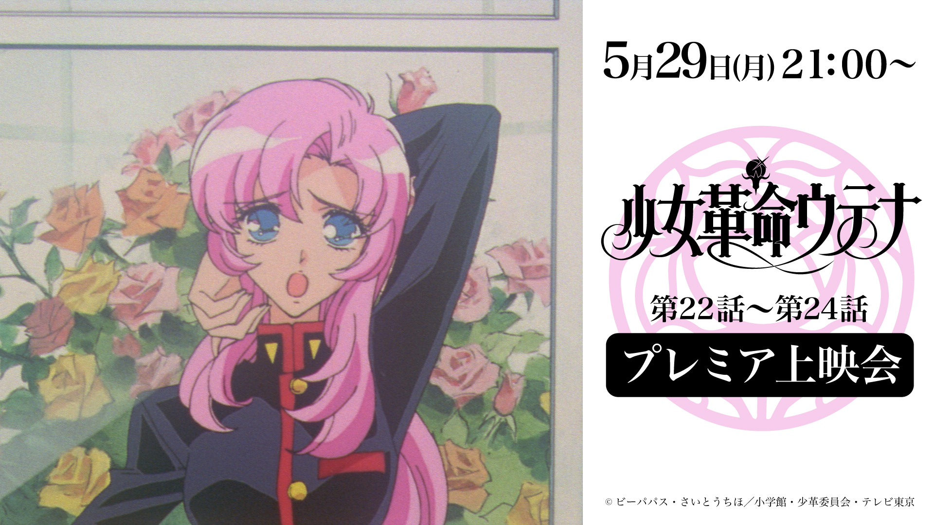 少女革命ウテナ25周年記念コラボウォッチ