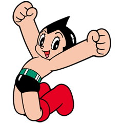 TEZUKA_ENG's tweet photo. TGIF! Have a nice weekend! #AstroBoy #OsamuTezuka https://t.co/waco7VIij6