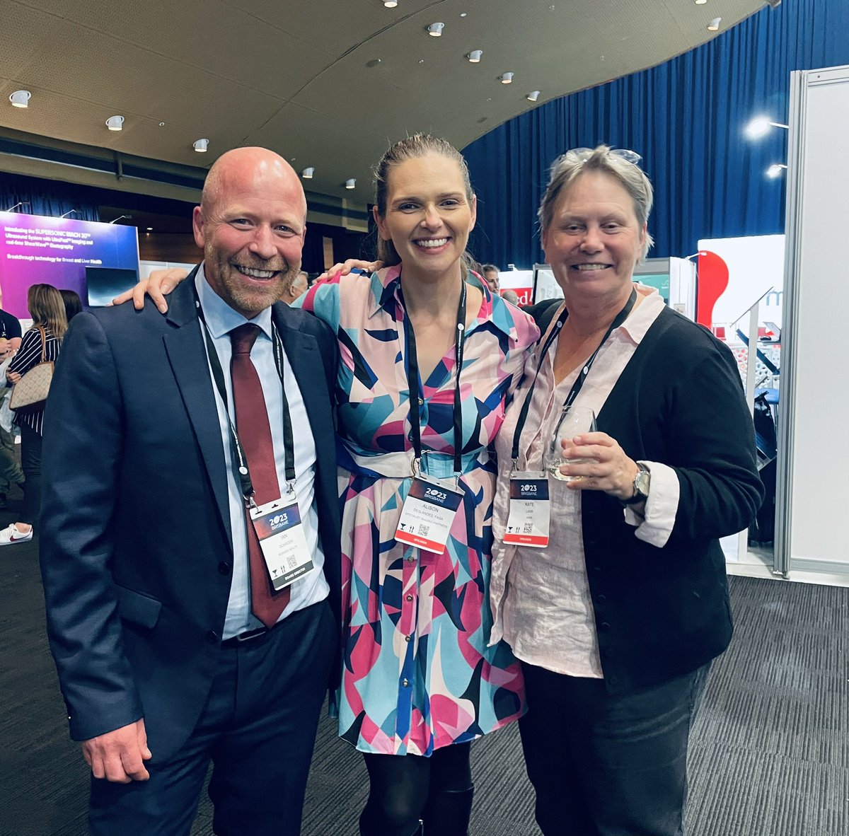 An Australasian #sonography historic moment

From Lt: <a href="/asasonography/">ASA</a> President Ian Schoren, <a href="/asumultrasound/">ASUM</a> President (<a href="/AliUltrasound/">Ali Deslandes 💎</a>) and ASAR chairperson Kate Lamb

Collaboration and friendship is the key to best outcomes for our patients 

#ProudToBeASonographer
