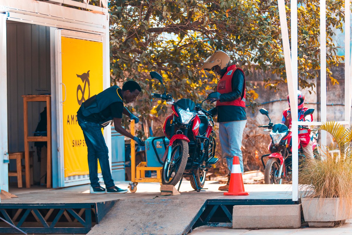 Proud to announce that this coming Sunday marks the 4 year anniversary of Ampersand opening Africa's first electric Electric Service Station for Electric Motorcycles in Kigali. Since then we've done 1.13 million battery swaps and have 23 battery swap stations!