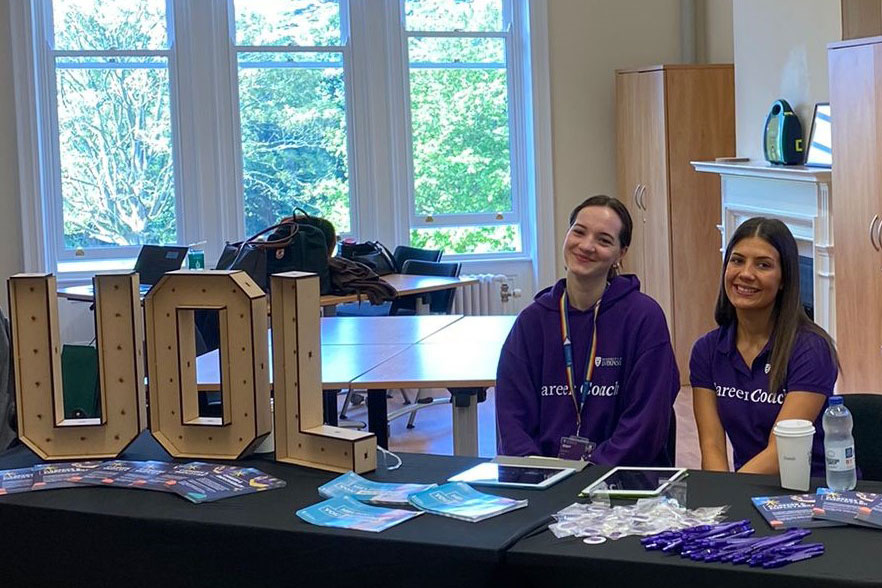 Looking forward to a great day at the 2023 @LivUniVetSchool Careers Fair today at the wonderful Leahurst campus.  

Our #CareerCoaches are there to talk to students about their career options, employability related support, and offer networking tips!

#vetsfair #yourfuture
