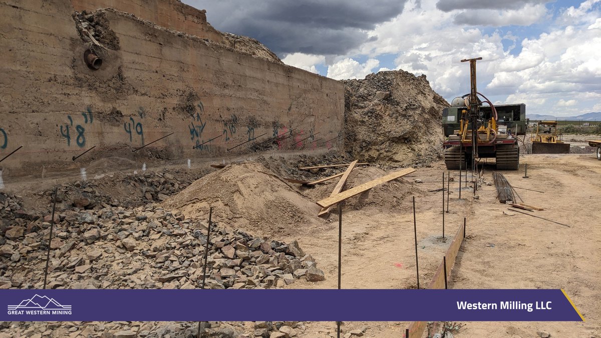 mining_great's tweet photo. The mill is now under construction and due to be processing material from Mineral Jackpot and the OMCO Mine this year. First revenues from production will significantly change our profile and further prove our value proposition. #GWMO #Gold #Silver #Copper #Nevada https://t.co/hwAtvM6gN3
