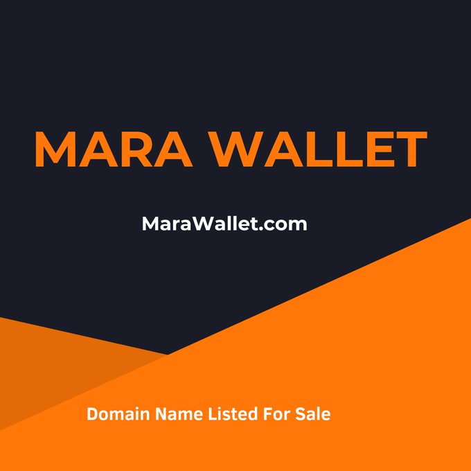 DomainFQ's tweet photo. .
Domain Listed for Sale
https://t.co/M5wJoZiMIn
#MaraWallet #Mara #crypto #maraverse #javascript #python #Apple #vr #Linux #bot #themaraverse #maratribe #hackthemara #blockchain #ethereum #trading #money #cryptonews #News #entrepreneur #socialmedia #Business #brand #Tech https://t.co/PWntGUT7Vg