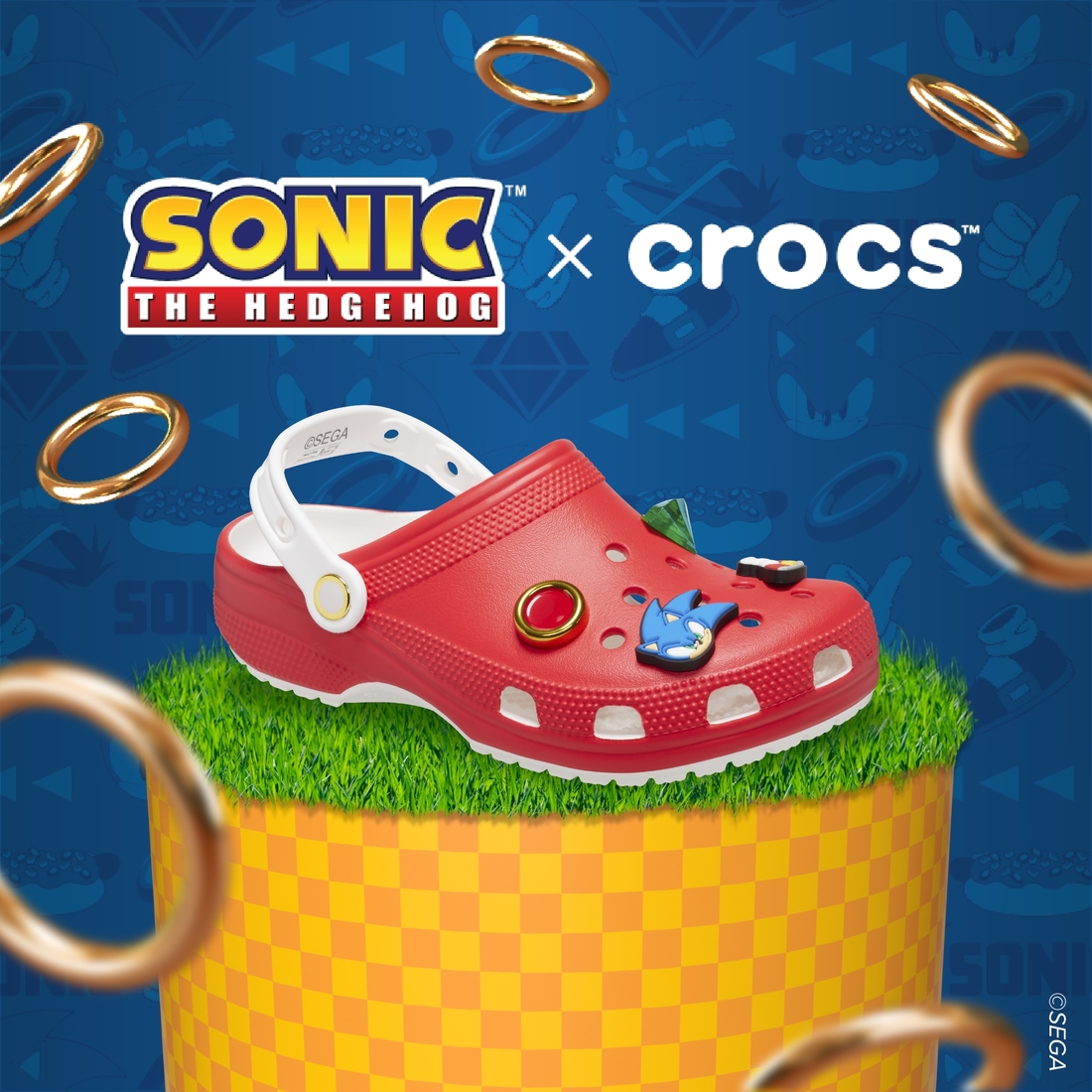 Honey wake up, new Sonic the Hedgehog @Crocs just dropped!