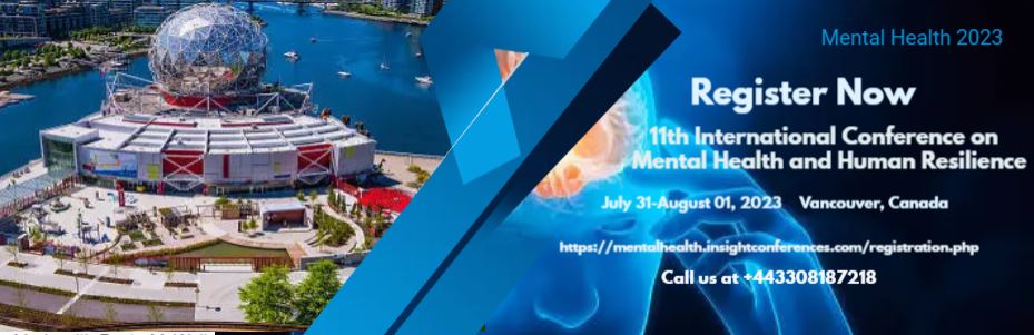 #mentalhealth conference on Make mental health & well-being for all a global priority Scheduled during july 31-1, 2023 at Vancouver, Canada. @keynoteSpeaker @Delegate @poster @Youngresearcher explore your research at mental health 2023.
For more info: cutt.ly/s8ZOuBX
