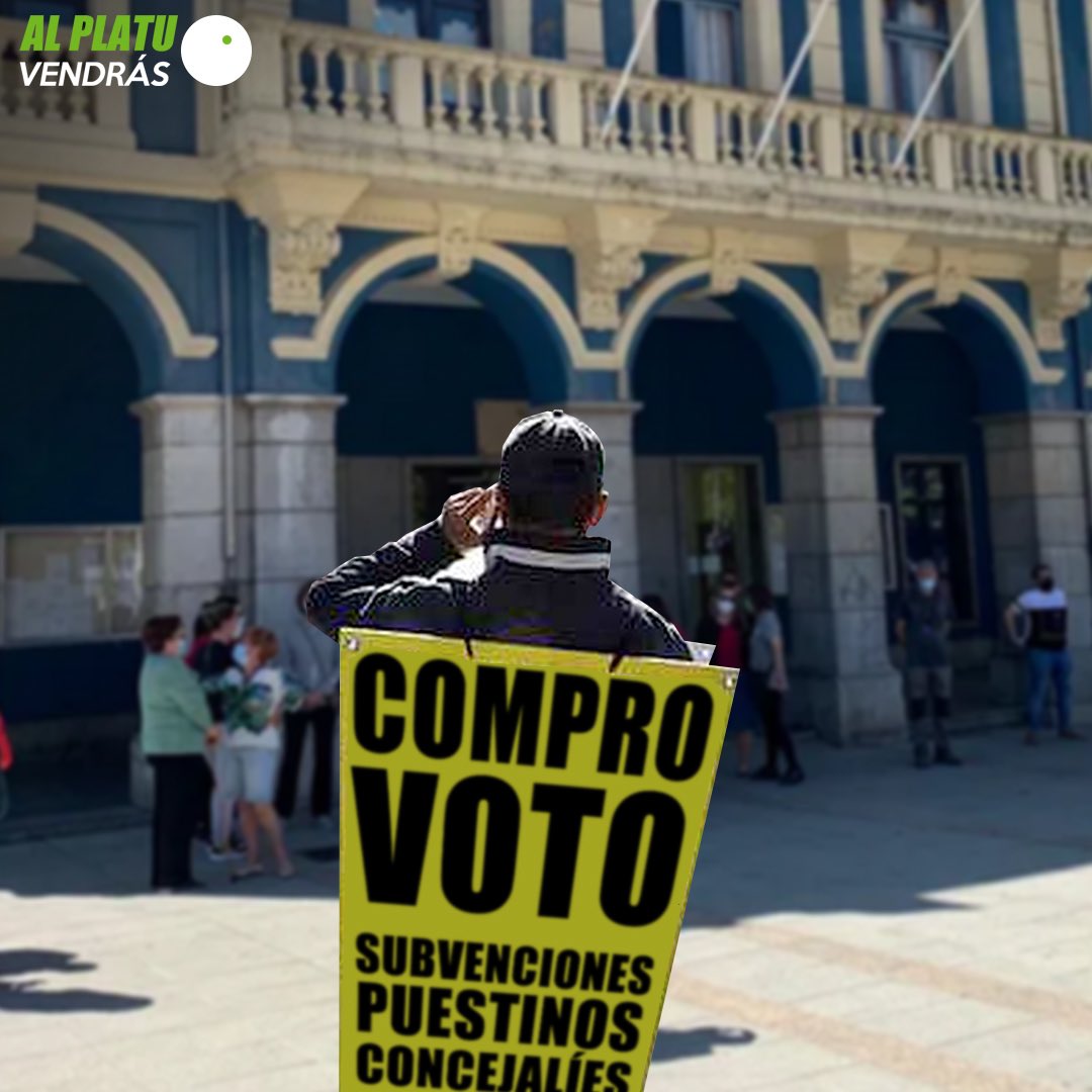 ALPLATU's tweet photo. Y vosotros, arbeyos? Ya vendisteis el votu? O esperáis a la reventa, el domingo, en la puerta del colegio? https://t.co/jXac4uoKXi