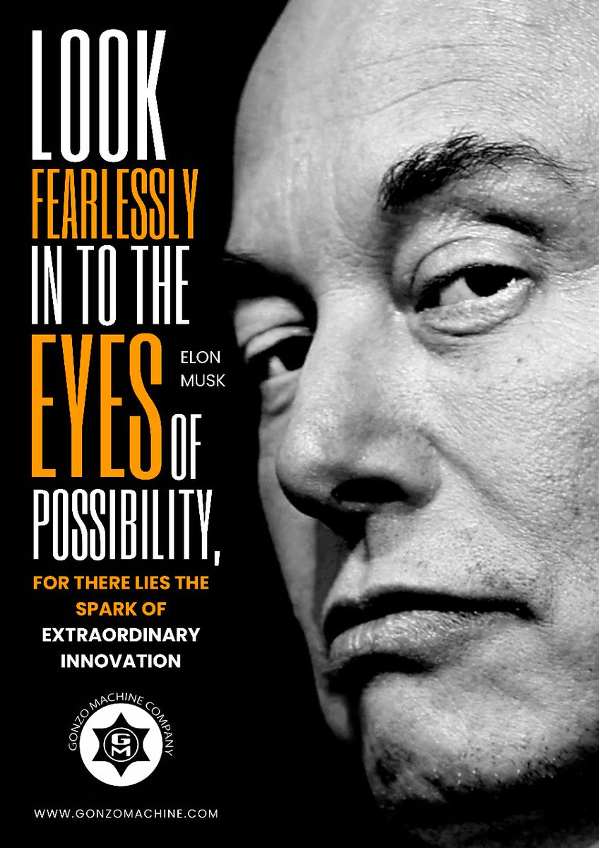 gonzo_company's tweet image. 🔥 What if we dared to gaze unflinchingly into the eyes of possibility? Within that fearless gaze, we uncover the spark that ignites extraordinary innovation. #FearlessInnovation #UnleashYourPotential