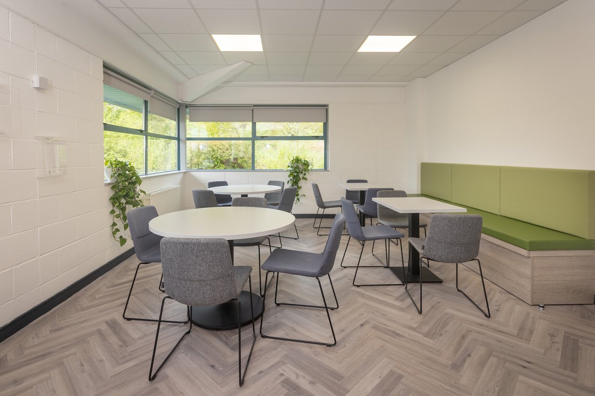 Client Project | New Canteen & Breakout area for Limerick Client.  Kitchen & some furniture custom built to client spec.

#officeinteriordesign #officefitout #fitoutsolutions #officefurniture #workspacedesign #clientproject #redesign #canteen #breakoutarea
bit.ly/43kSpQB
