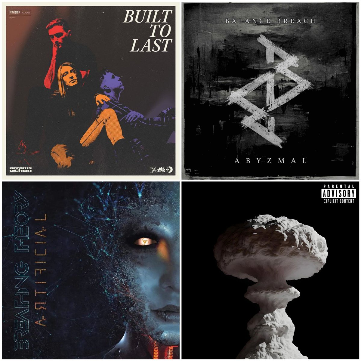 core_weekly's tweet photo. Today's New Releases 

@ArrowsInAction - Built To Last
#BalanceBreach - Abyzmal
@officialBTband - Artificial
#marina - Nuclear

#arrowsinaction #breathingtheory https://t.co/4udQS7cTcz