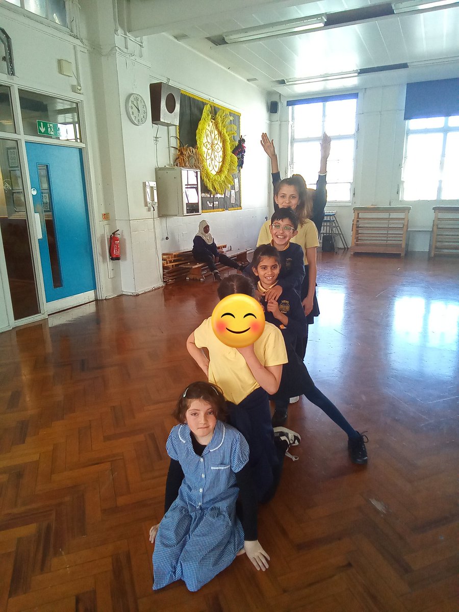 #LaycockYearFive are deeply enjoying today's drama session. Working in groups to make freeze frames of images representing our geography topic, Brazil! We have the Amazon River, football legends, Neymar and Gabriel Jesus, and the favelas of Rio! #LaycockPrimary #LaycockGeography