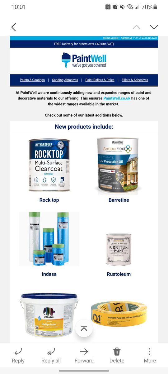 Smith_Rodger's tweet photo. What a great sight! Rocktop is now available @paintwellonline this incredibly hard clear coating will protect most interior surfaces including wood/stone floors, painted kitchen units and worktops! Huge thanks to Paintwell. #Rocktop #paintwell. https://t.co/r1GYcpAi25