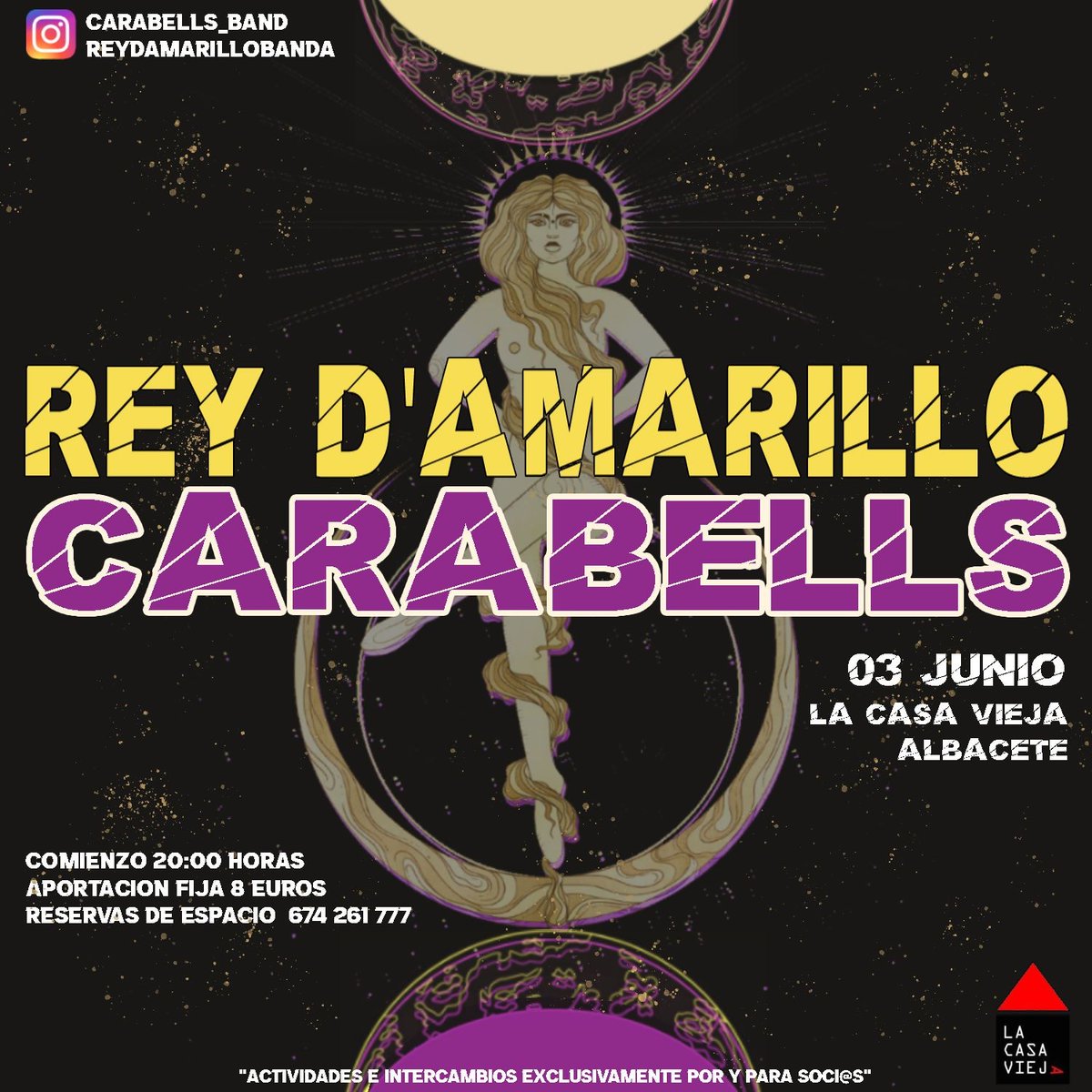 _Carabells's tweet photo. Llega Junio y volvemos a los escenarios! Albacete y Poblete,nos vemos en nada!! https://t.co/vkd0jidOqb