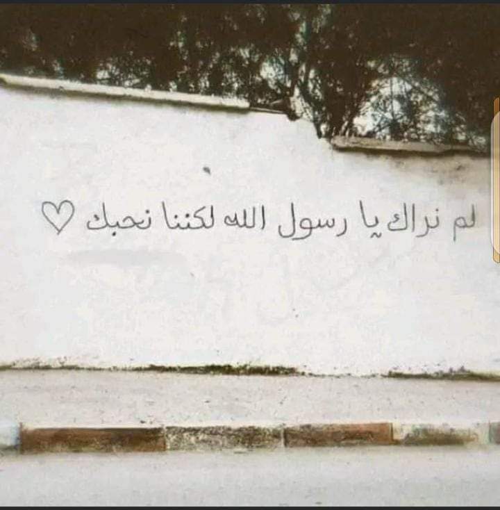 لم نراك يا رسول الله لكننا نحبك 💙💙

Kami tidak pernah melihatmu wahai Rasulullah, tapi kami mencintaimu.