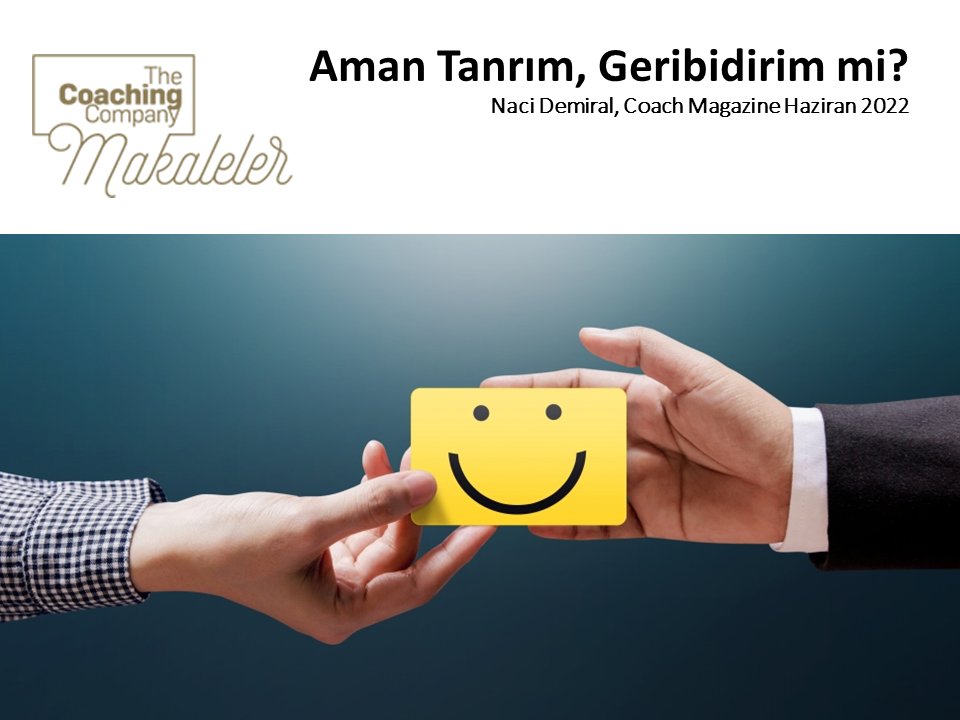 TheCoachingCom's tweet photo. AMAN TANRIM, GERİ BİLDİRİM Mİ?
Naci Demiral, MCC
MAKALEYİ OKUMAK İÇİN TIKLAYIN: https://t.co/C59OzcGReM
https://t.co/gVBAsITSuY
#koçluk #liderlik #thecoachingcompany https://t.co/y22VaFdF6C