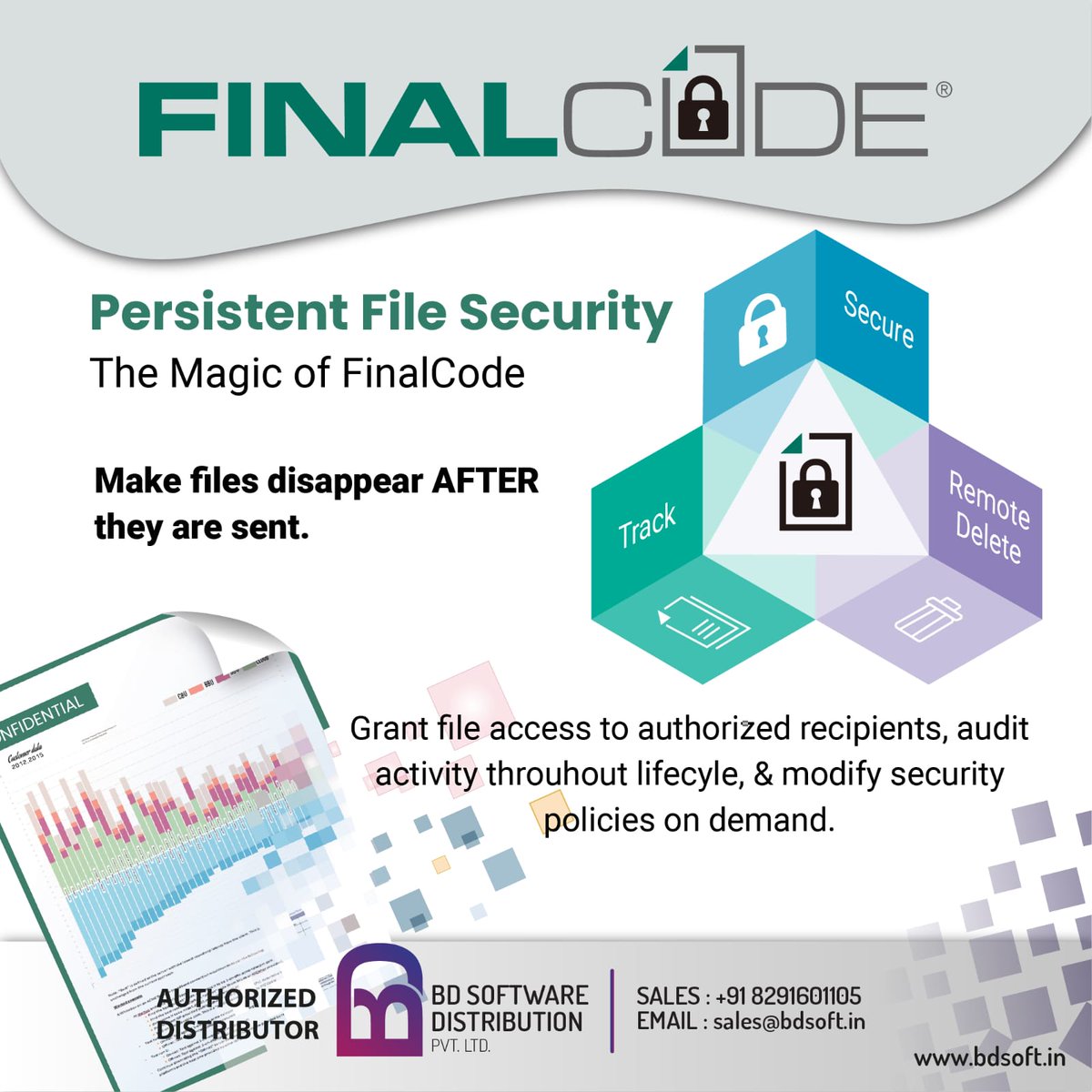 bdsoft_in's tweet image. FinalCode - Persistent File Security
#fileprotection #FileEncryption #remotefiledelete
#filetracking