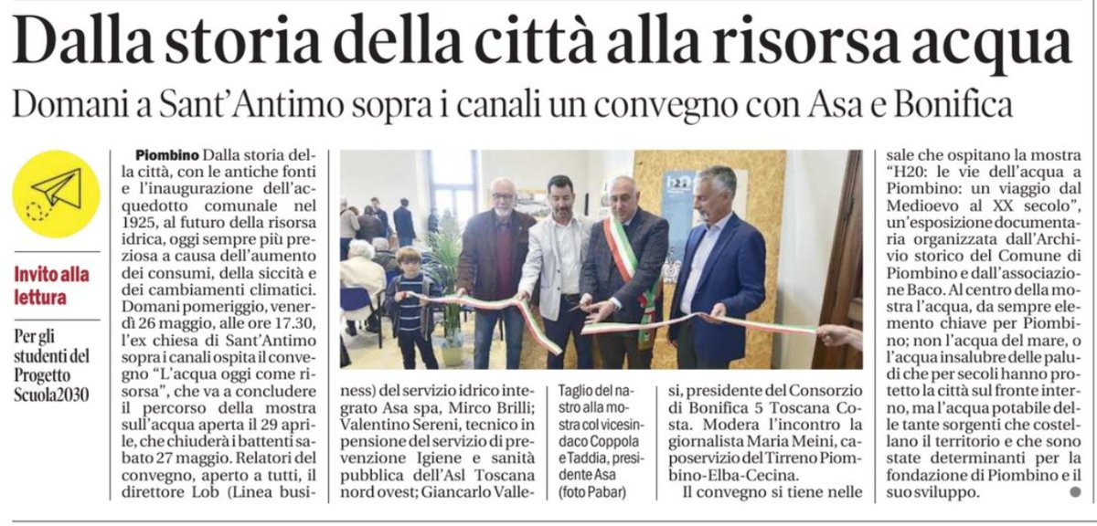 Consorzio Bonifica 5 Toscana Costa tweet media