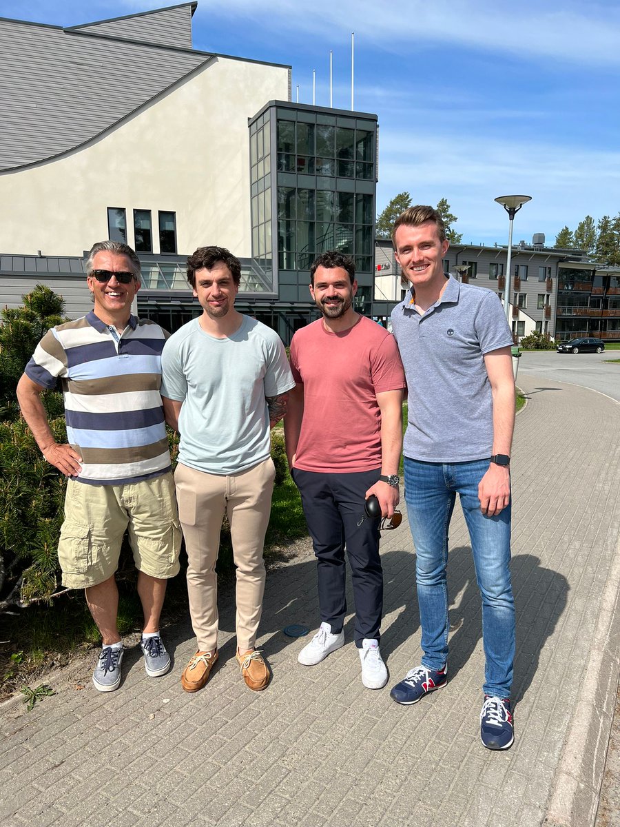 This week we’ve received visitors from Austrian Ice Hockey Association. During the three days in Kuortane, Arto Sieppi introduced the Austrian guests to our training conditions and our coaching methods. 
#coaching #internationalcooperation #coacheducation #sports #highperformance