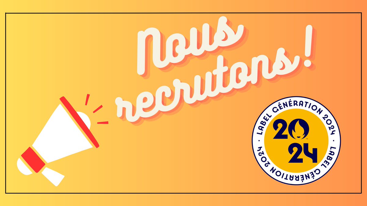 📢 #recrutement |
La préfecture de Tarn-et-Garonne recrute 2 services civiques !
👉 Pour la mission #Génération2024
⌛ Pour une durée de 10 mois.

+ d’infos ici : bit.ly/41DyGL5

#tarnetgaronne #servicecivique