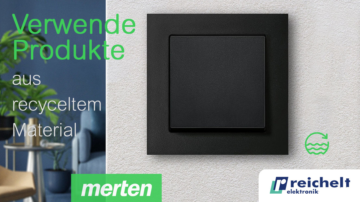 reichelt_el's tweet photo. Die neuen schwarz matten Schalter und Steckdosen von merten sind die ersten Elektroinstallationsprodukte aus recycelten Fischernetzen. Die nachhaltigen Produkte könnt Ihr hier entdecken: https://t.co/jZ6IR8PWOT
#bestpartofyourproject #schalter #steckdosen #nachhaltigkeit https://t.co/NsjrckFfn4