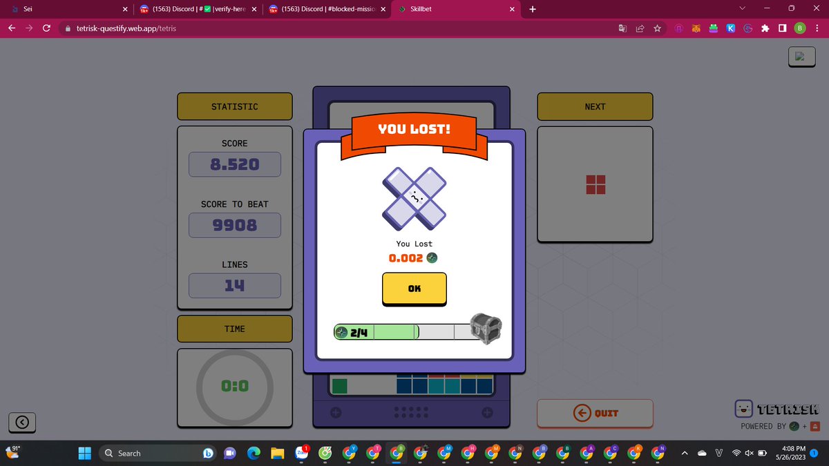 nftmonnn456's tweet photo. the game is fun
@questify_gg @SeiNetwork @BlockedProtocol @TetriskSzn https://t.co/svxLbdB3Zo