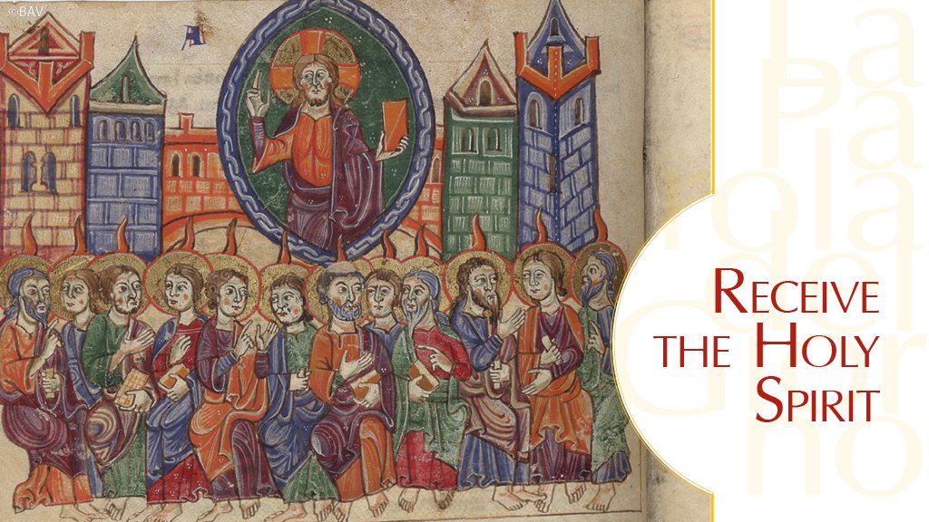 Pentecost Sunday
Gospel of the Day (John 20,19-23)

Jesus said to them again, 'Peace be with you. As the Father has sent me, so I send you.'

And when he had said this, he breathed on them and said to them, 'Receive the holy Spirit.'

vaticannews.va/en/word-of-the…