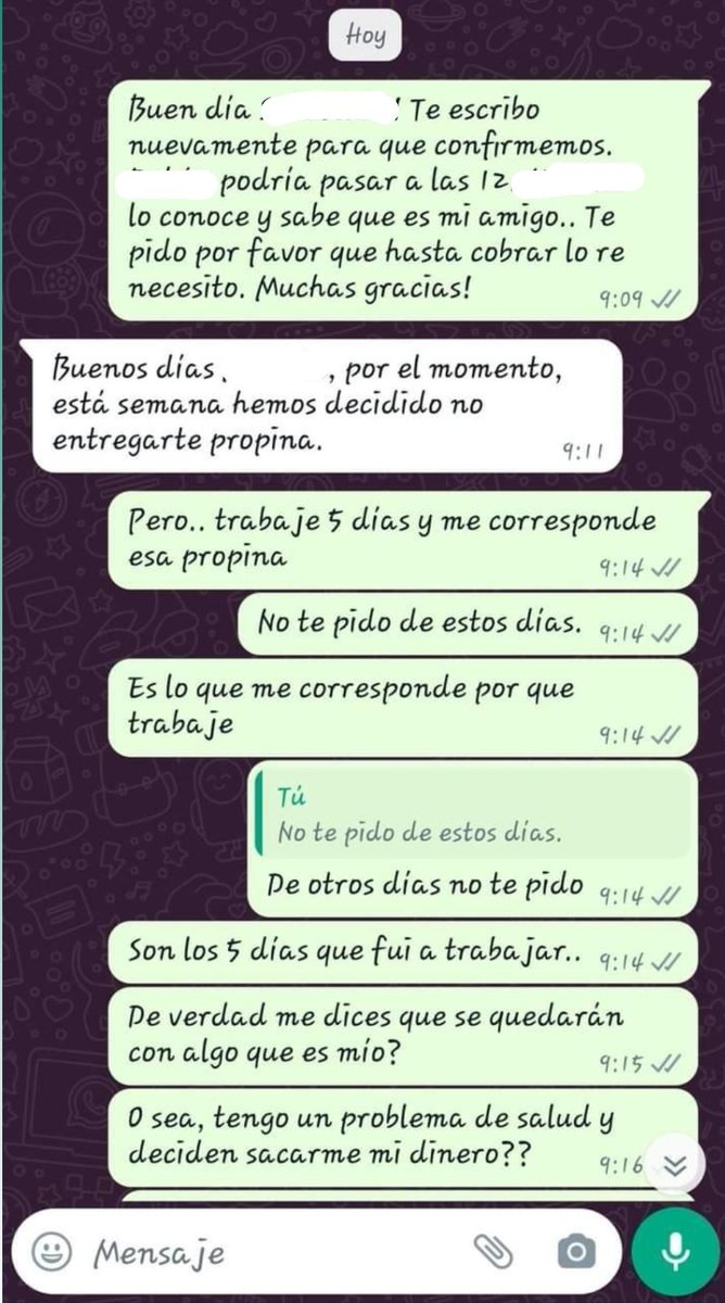 ¿Que coges la baja? Te dejamos sin propina.