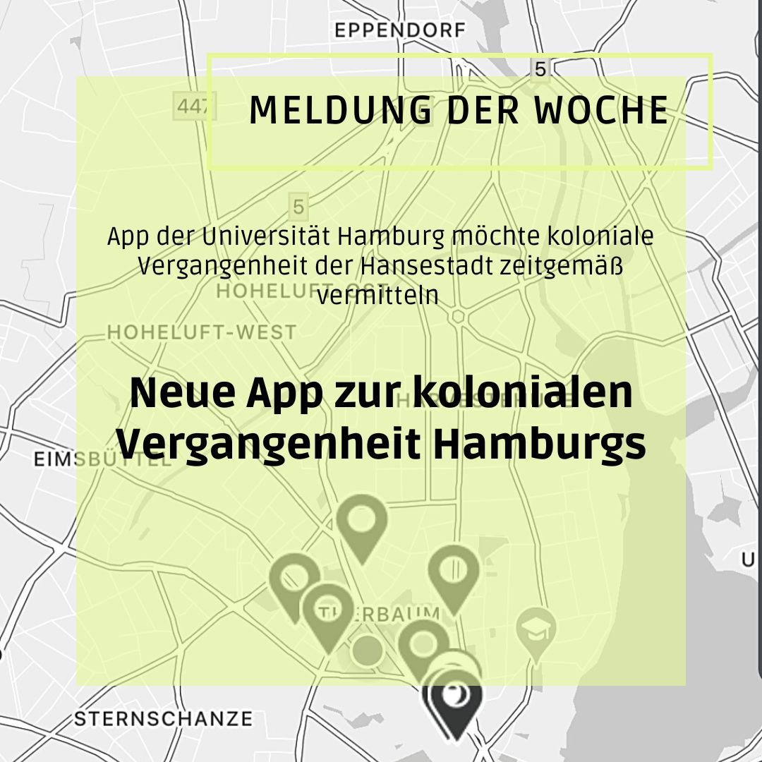📖#Hamburgs koloniale Vergangenheit: App der <a href="/unihh/">Universität Hamburg</a> möchte Geschichte modern erlebbar machen📱 Die kostenlose #App bietet drei Rundgänge durch die #Hansestadt an mit Hintergrundinfos zu kolonialen Orten und die vergessenen Geschichten dahinter🔍