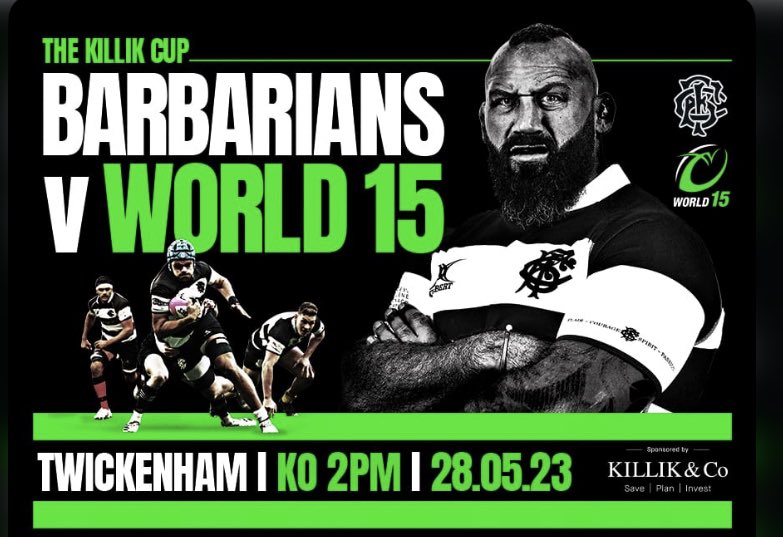 Fab weekend of #rugby…
Saturday…
<a href="/premrugby/">PREM Rugby</a> final…
<a href="/SaleSharksRugby/">Sale Sharks 🦈</a> v <a href="/Saracens/">Saracens Rugby Club</a> 3pm
<a href="/URCOfficial/">BKT United Rugby Championship (URC)</a> final…
<a href="/THESTORMERS/">DHL Stormers</a> v <a href="/Munsterrugby/">Munster Rugby</a> 5.30pm
Sunday…
<a href="/Barbarian_FC/">Barbarian FC</a> v World 15 2pm