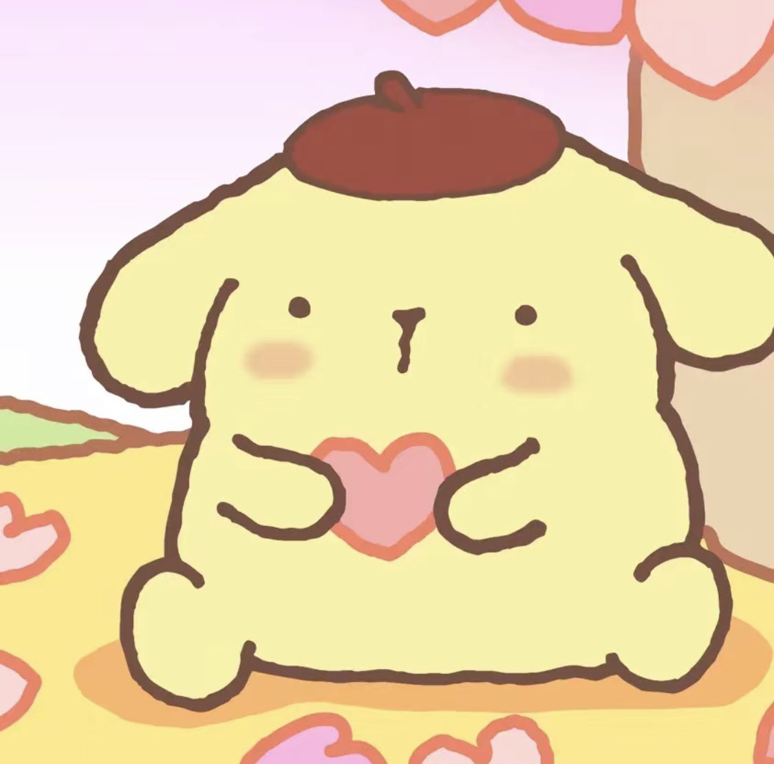 pompompurin & macaroon